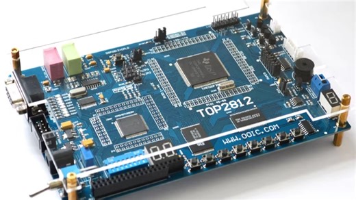 TI DSP TMS320F2812开发板视频教程