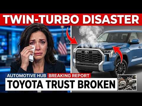 Toyota's Engine Nightmare Won't End — The Twin Turbo V6 Crisis Explained
