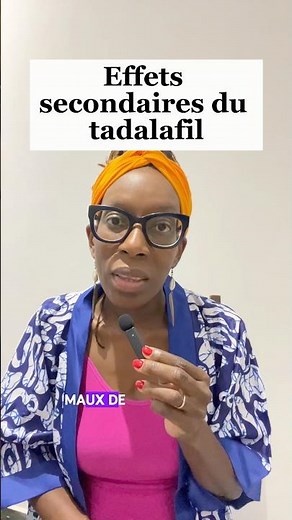 Effets secondaires du tadalafil #conseilssante #pharmacien #dysfonctionérectile #docteur