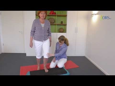 1/3 Physiotherapie bei Achillessehnentendinose (ansatznah und ansatzfern). 0.-12. Woche.