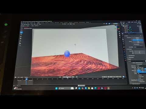 3d bouncing ball in blender