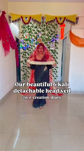 Our most beautiful bride 4 kali head veil dupatta ❤️ Bride entry veil dupatta per bookings are started Toh der kis bat ki hai apne apne order’s ko jaldi book kijiye...😍❤️ if you want to make your wedding special u can buy our hot selling bride entry name dupatta❤️ Whatsapp us for order ( 7900115982 ) best and heavy quality bride entry name dupatta.😍 Details :- Fabric:- soft net with Velvet ❤️ Colour :- maroon, red , pink etc.available ❤️ Type:- Normal to heavy many more types available. Custom