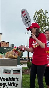 PETA protests Raising Cane’s during grand opening in Saginaw