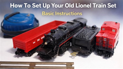 How To Set Up Your Old Lionel Train Set Basic Instructions