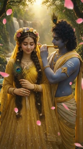 💖 Radha Krishna Serial Theme Song ❤️ Tum Prem Ho | Soulful Krishna Bhajan | Radhe Radhe Status