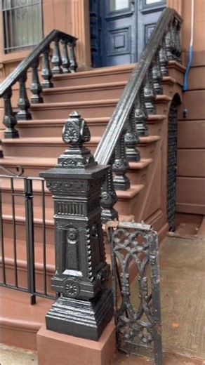 Finish Brownstone Stoop Restoration Brooklyn New York #brownstone #construction