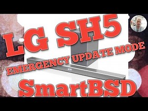 LG SH5 Soundbar Emergency Update Mode