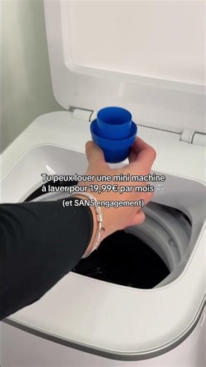 Louer une mini machine à laver