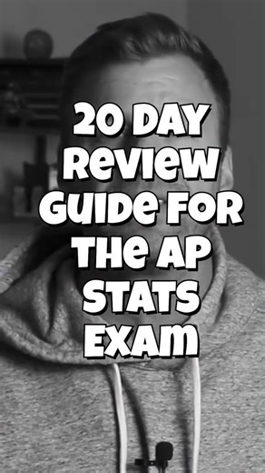 Time to start prepping for the #apstats exam