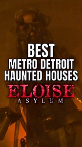 💀 Eloise Asylum Haunted Attraction in Westland, MI is back and more terrifying than ever for the 2024 Halloween season! Are you ready to face your deepest fears inside this 54,000 sq. ft. haunted psychiatric hospital? Featuring cutting-edge production technology, cold spark pyrotechnics, and professional scare actors, Eloise is an immersive horror experience you won't forget! 🔗 in bio for details on all the Metro Detroit haunts! With over 120 actors and special effects around every corner, you