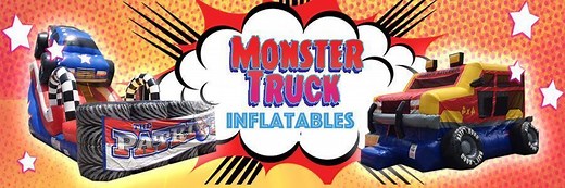 Monster Truck Bounce House Rentals | Nationwide Delivery