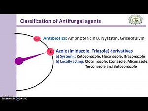 Antifungal Agents: Definition, Classification, Mechanism of action of polyene antibiotics