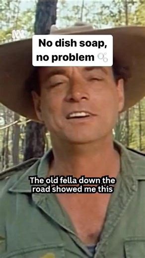 No dish soap? No problem. How to make soap out in the Australian bush #Archive #Bush #Outback #90s