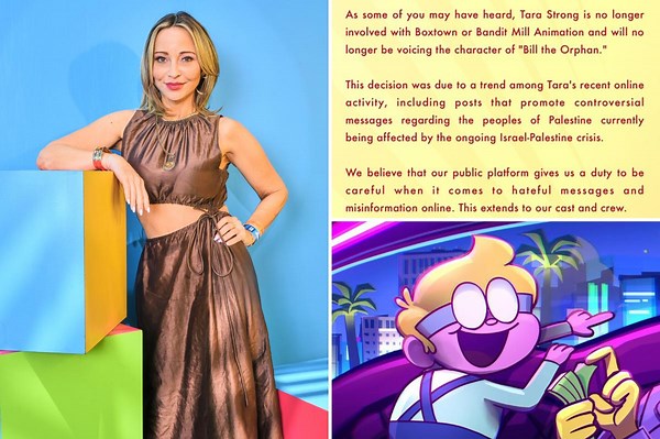 Veteran voice actress fired from animated show over Israel-Hamas posts: 'Fired for being Jewish'