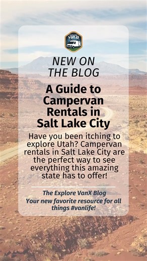 Dreaming of exploring the stunning landscapes and outdoor wonders of Utah? Look no further - our latest blog, 'A Guide to Campervan Rentals In Salt Lake City', is your ticket to a hassle-free and unforgettable road trip experience. 🌄 From towering mountain peaks to crystal-clear lakes and sprawling national parks, Salt Lake City and its surrounding areas are a playground for outdoor enthusiasts. And what better way to immerse yourself in the beauty of Utah's wilderness than by hitting the road 