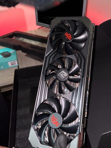 RX 6700 XT RED DEVIL POWERCOLOR #pcgaming #xuhuong #buildpc #vga #6700xt
