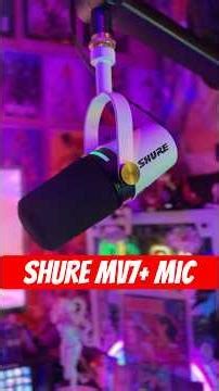 Shure MV7+ Dynamic Podcast Microphone #shure
