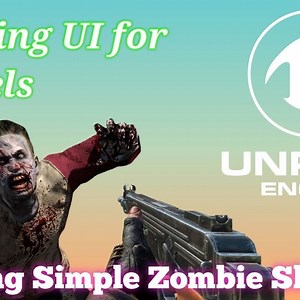 Making Simple Zombie Shooter (adding UI for levels) | Community tutorial