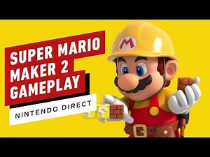 Super Mario Maker 2 Gameplay - All New Building, Co-Op, Story Mode Changes