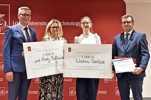 Wyjątkowy tydzień naukowy - Research Week - na Politechnice Łódzkiej - zaczął się od wyróżnienia dla studentów I roku