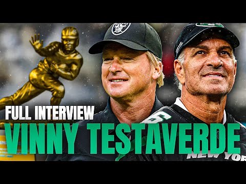 Vinny Testaverde FULL INTERVIEW | Gruden Goes Long