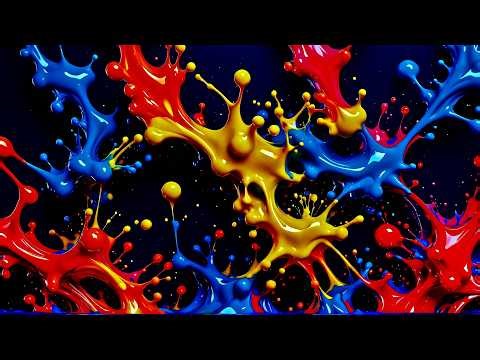 Digital Detox: Abstract Screensaver - Replace Your Background With This Liquid Wallpaper