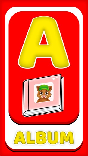ABC Song 🔤 Learn Letters A, B, C & D 🎵 Fun Alphabet Song for Kids #shorts #shortsvideo #abc #kids