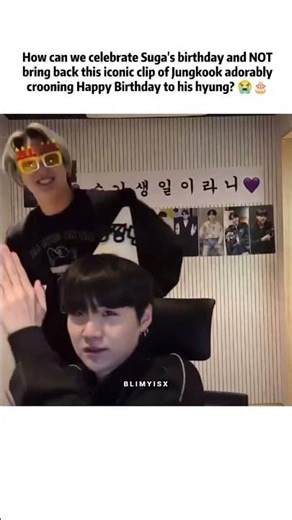 HappyBirthdaySuga 방탄소년단 슈가 정국 민윤기 suga jungkook surprise vlive live video