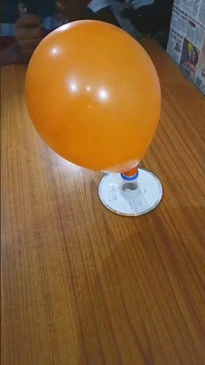 Amazing CD and Balloon hovercraft experiment | exp. 5 | #experiment #shorts #ytshorts #trend #viral