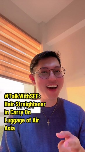 Air Asia Carry-On Luggage Guide: Hair Straightener Rules