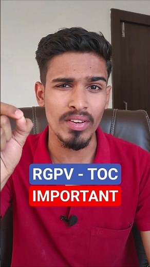 RGPV Theory of Computation Most Important Questions #toc #rgpv #btechjunction