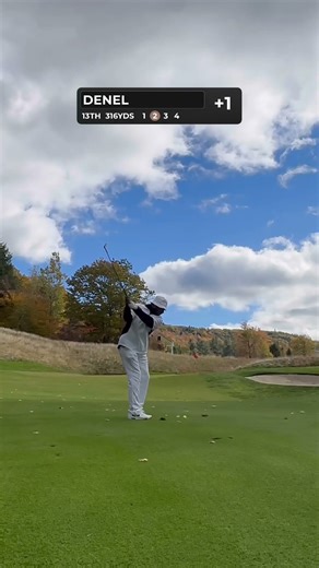 Golf With Me ⛳ | Fall Round at Fox Run GC | +1 Through 12 | Watch Hole 13! #fy #fypシ #golf #fall #4u