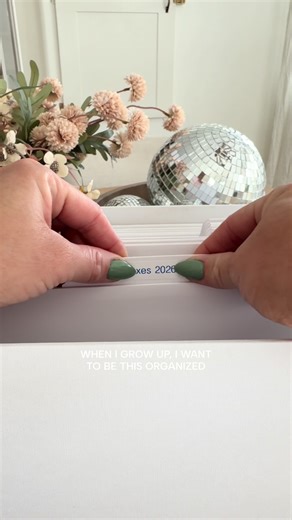 Paper clutter piles up fast in a small home. 📂 This decorative file bin with hanging folders keeps everything contained without needing a full office setup. Bills. School papers. Important documents. All in one place. Simple system. Less paper chaos. Easier to find what you need. Save this for later. 🤍 paper organization ideas small home office organization document storage solutions paper clutter organization home filing system #smallspaceliving #homeorganization #amazonhome