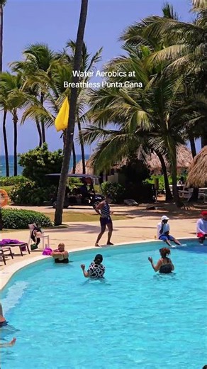 Wayer Aerobics at Breathless Punta Cana
