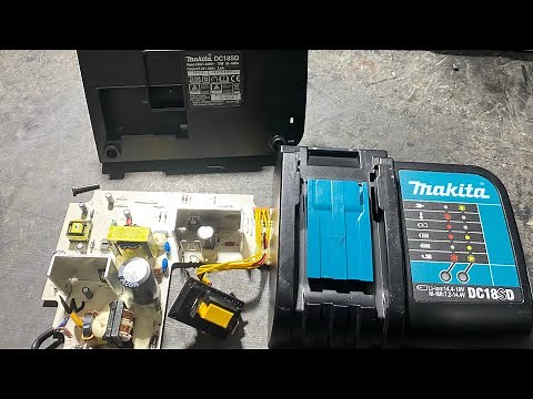 How to repair charger Makita DC18SD