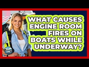 What Causes Engine Room Fires On Boats While Underway? - Boat Life Masters