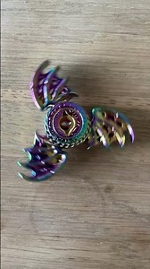 New Rainbow Fidget Spinner In Slow Motion