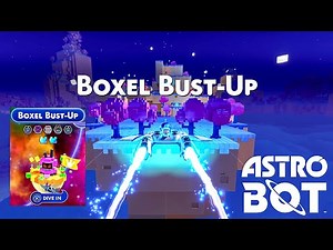 BOXEL BUST-UP ALL BOTS AND PUZZLE PIECES | Astro Bot