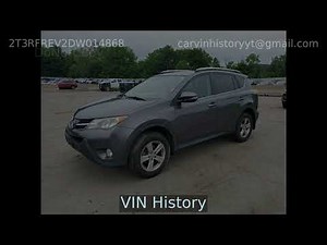 2013 Toyota RAV4 2T3RFREV2DW014868