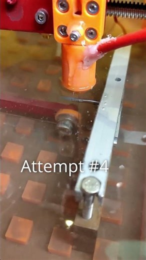 Cutting tungsten carbide with my ender3 #diy #3dprinting #cncmachining