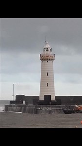 Watching the waves crashing against Donaghadee Lighthouse this evening. #donaghadee #StormChandra #stormyweather #barrabest #hopestreet | Liane Radcliffe Photography