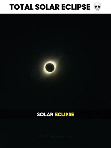 Longest Solar Eclipse 🌚💀 #Space