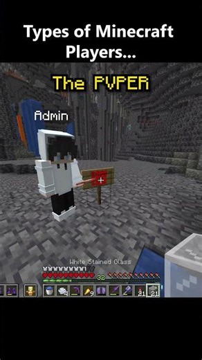 Types of Minecraft Players #usa