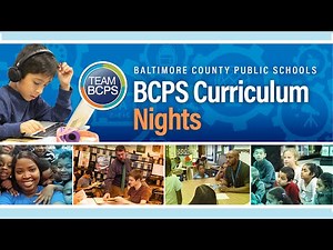 BCPS Curriculum Night - 3/12/24