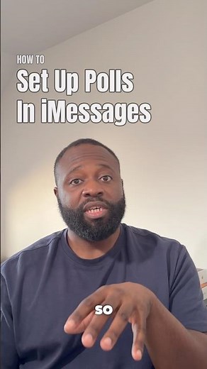 How to use iMessage Polls in Group Chats 🗳️