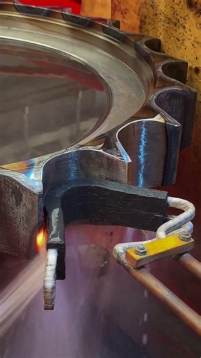 Sprocket Tooth Hardening: The Blue Glow That Makes Steel Unbreakable