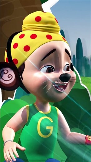 Mouse and Cat | Chuha Billi | Animals Nursery 3D Rhymes