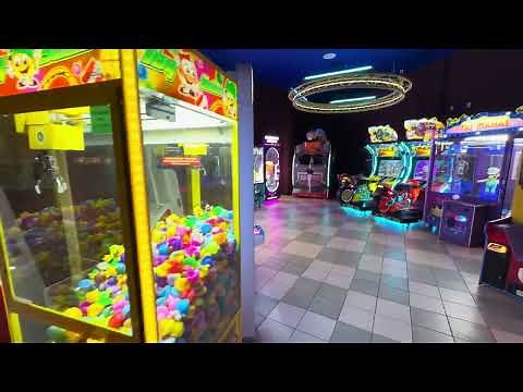 Cinemark Montage Mountain 20 (Scranton PA), 4K cinema arcade walkthrough & tour, April 2024