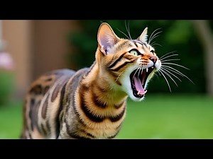 Male Cat In Heat Sounds | Cat Mating Sounds To Attract Cats | Male Cat Calling Female