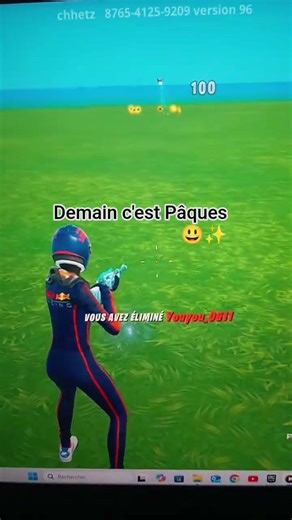 balle de carabines dans son crâne#fortnite